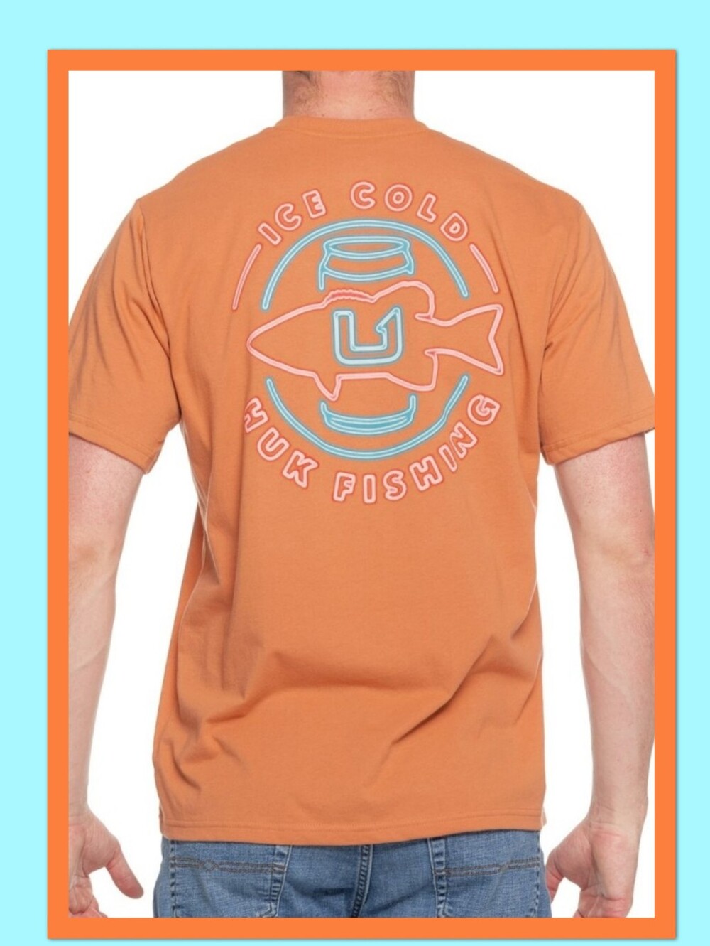 HUK SUNBURN COLD BASS SS T-SHIRT